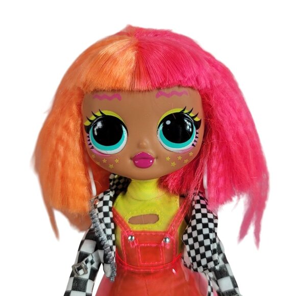 LOL Surprise OMG Neonlicious Fashion Doll Articulated for Posing 10 Pieces READ - Picture 2 of 11